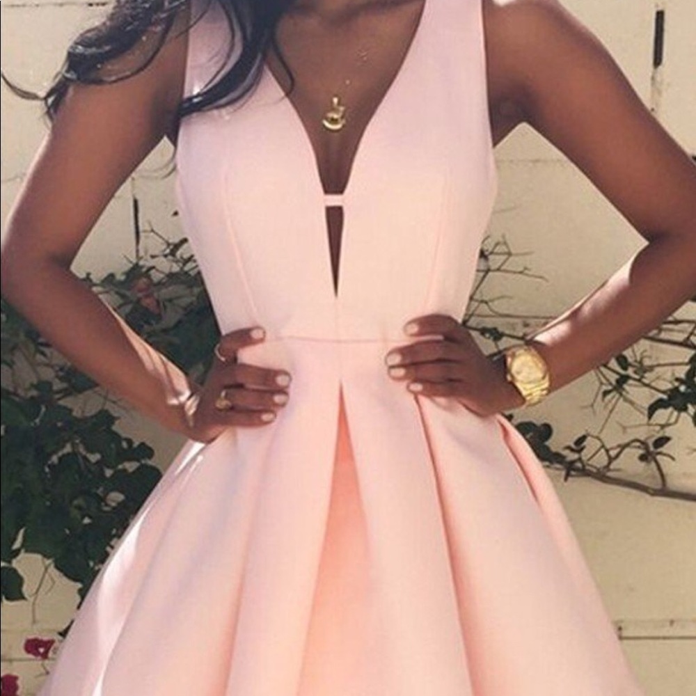 Short Pink Prom Dress size 6 and 8!!!